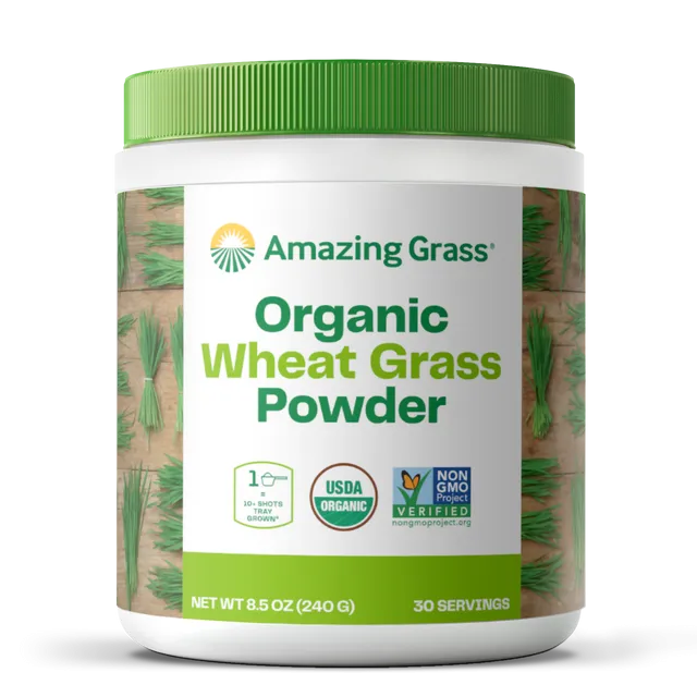 Organic Wheat Grass, 240g- Amazing Grass