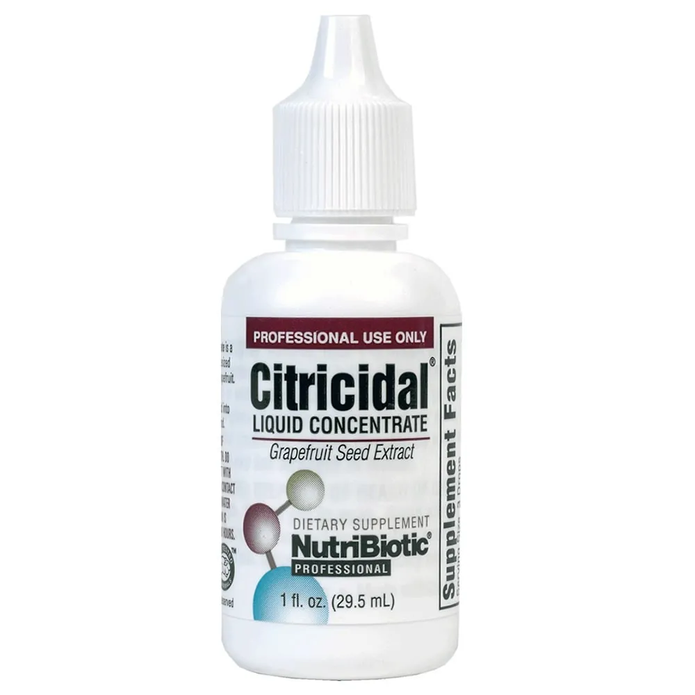 Citricidal Liquid Concentrate (GSE) 1 fl oz - Nutribiotic