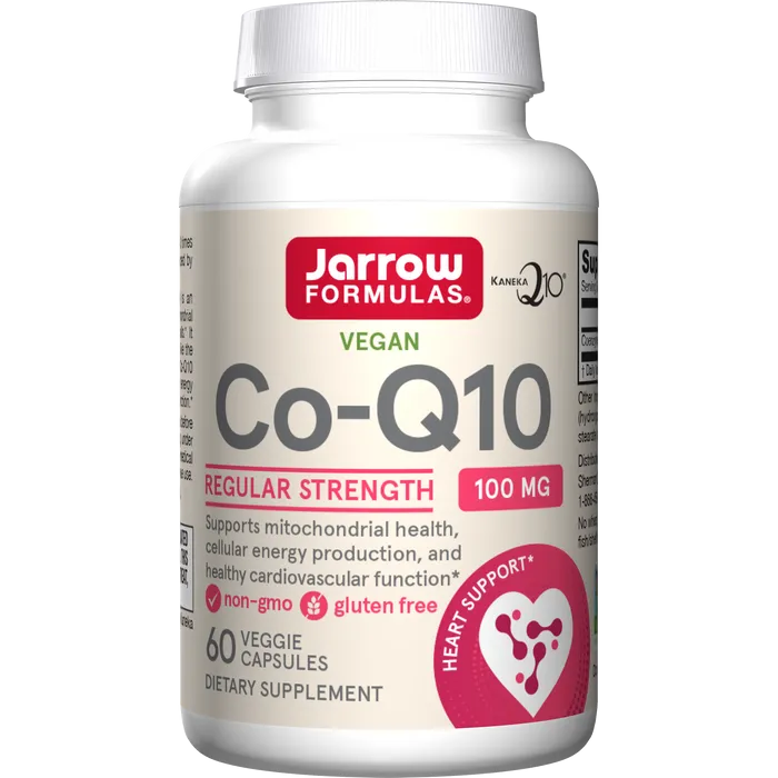 Co-Q10 100mg, 60 Capsules - Jarrow Formulas