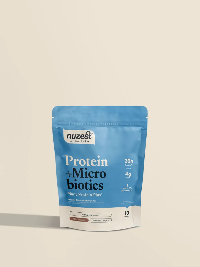 Nuzest – 300g, 10 Servings – Protein Plus Microbiotics French Vanilla