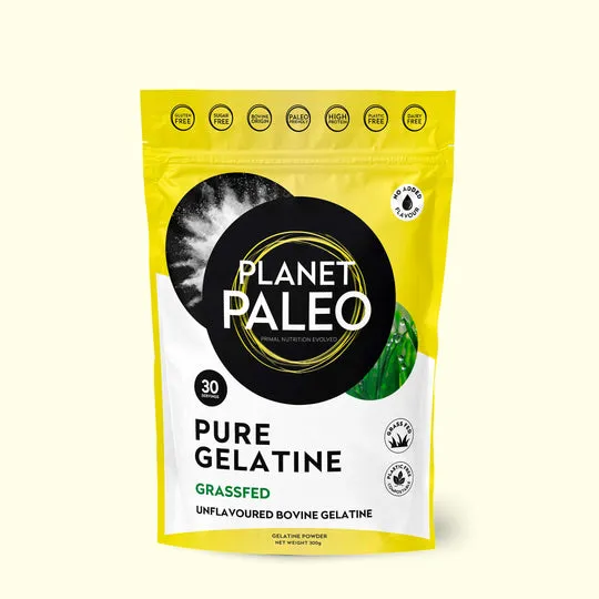 Pure Gelatine Powder 300g - Planet Paleo