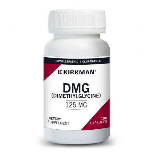 DMG 125 mg, 100 capsules - Kirkman Labs (Hypoallergenic)