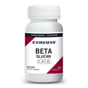 Beta Glucan (1,3/1,6), 250 capsules - Kirkman Labs (Hypoallergenic)