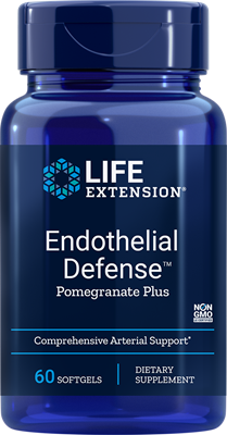 Endothelial Defense Pomegranate Plus, 60 softgels - Life Extension