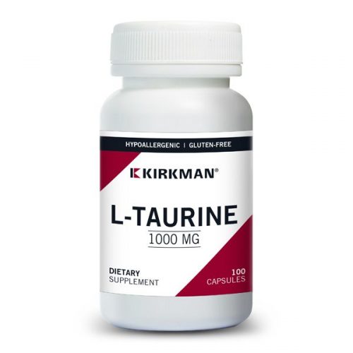L-Taurine 1000mg,100 Capsules - Kirkman Laboratories