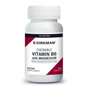 B-6/Magnesium Vitamin/Mineral, 120 Chewable Wafers - Kirkman Labs