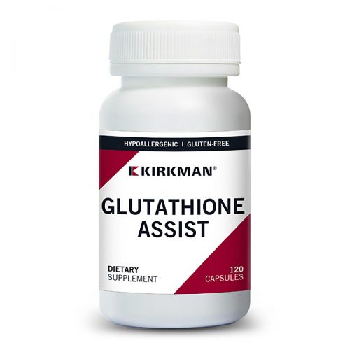 Glutathione Assist Hypoallergenic, 120 Capsules - Kirkman Laboratories