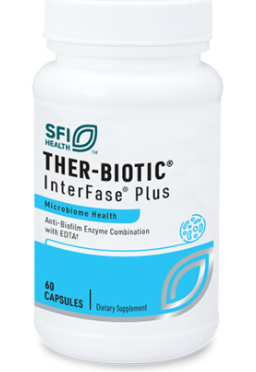 Ther Biotic Interfase Plus - 120 Veg Caps - Klaire labs