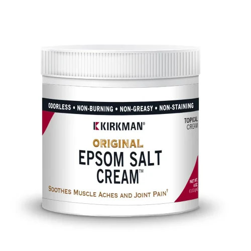 Epsom Salt Cream™ 113g topical cream with magnesium sulfate- KIRKMAN®