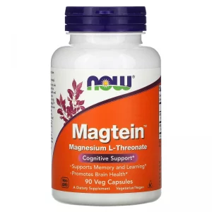 Magtein 90 Veg Capsules - Now Foods