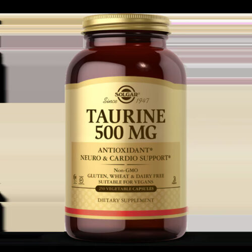 Taurine 500mg 250 capsules - SOLGAR®