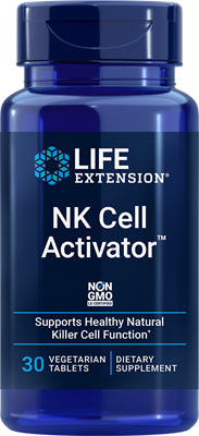NK Cell Activator, 30 Veggie Tabs - Life Extension