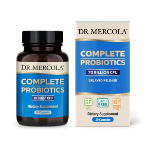 Complete Probiotics (70 billion CFU, 10 Strains) - 30 Caps - Dr Mercola