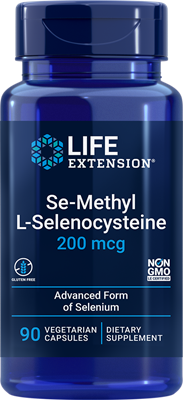 Se-Methyl L-Selenocysteine (200mcg) - 90 Caps - Life Extension
