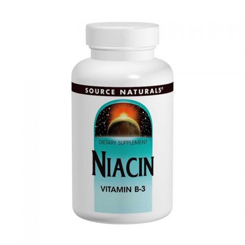 Niacin, 100 mg, 250 Tablets, Source Naturals