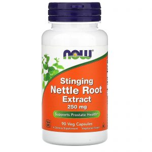 Nettle Root Extract, Stinging, 250mg, 90 Vcaps - Now Foods