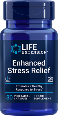Enhanced Stress Relief, 30 Veg Caps - Life Extension
