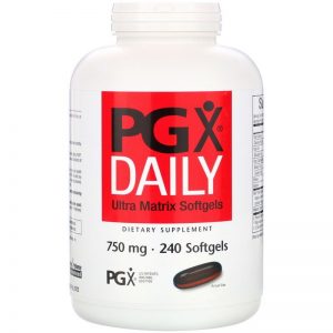PGX Daily (Ultra Matrix Softgels) 750mg - 240 softgels - Natural Factors - SOI*