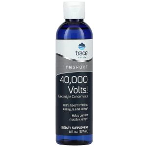TM Sport, 40,000 Volts! Electrolyte Concentrate, 8 fl oz (237 ml) - Trace Minerals