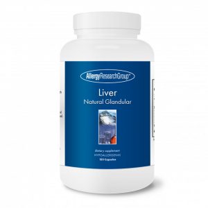 Liver Natural Glandular, 125 Vegicaps - Nutricology / Allergy Research Group