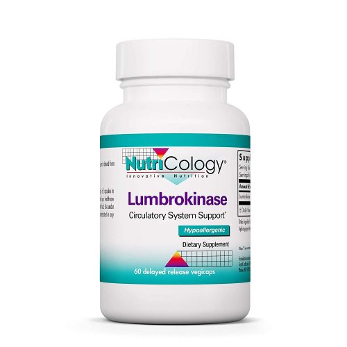 Lumbrokinase, 60 veg caps - Nutricology / Allergy Research Group