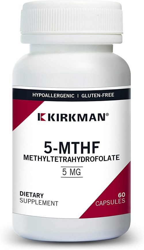 5-MTHF (Methyl Folate) 5mg - 60 Caps - Kirkman Labs