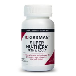 Super Nu-Thera Multivitamin Teen & Adult - 180 capsules - Kirkman Laboratories