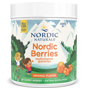 Nordic Berries, Multivitamin Gummies (Original) 120 Gummy Berries - Nordic Naturals