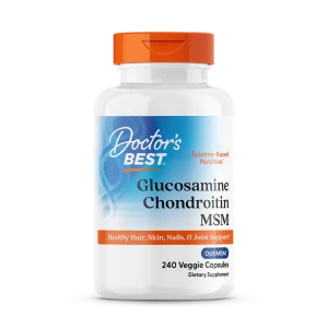 Glucosamine Chondroitin MSM with OptiMSM, 240 Capsules - Doctor's Best