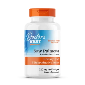 Saw Palmetto, Standardized Extract with Euromed 320mg, 60 Softgels - Doctor's Best