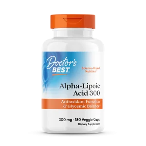 Alpha-Lipoic Acid 300mg, 180 Capsules - Doctor's Best