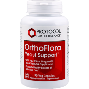 Orthoflora Yeast Support™ 90 Caps - Protocol for Life Balance