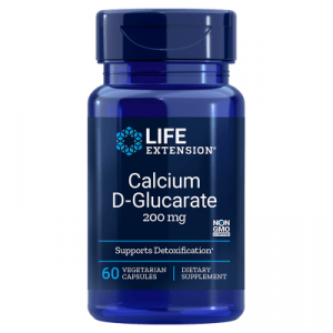 Calcium D-Glucarate, 200 mg, 60 veg caps - Life Extension