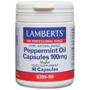 Peppermint Oil Capsules 100mg 90 capsules - LAMBERTS®