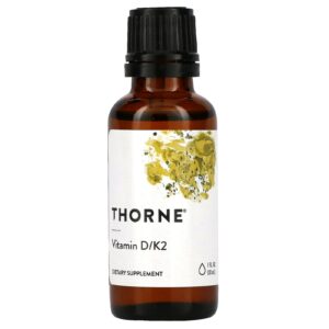 Vitamin D+K2 (D3/K2) (1oz - 30ml) - Thorne Research