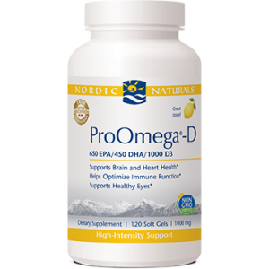 ProOmega-D® Lemon 1000mg 120 gels - Nordic Naturals