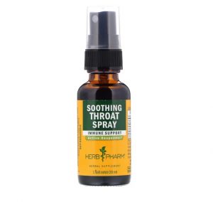Soothing Throat Spray, 1 fl oz - Herb Pharm