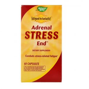 Fatigued to Fantastic - Adrenal Stress End - 60 Capsules - Enzymatic Therapy / Nature's Way