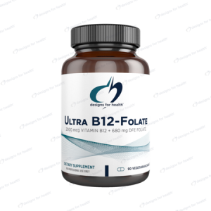 Ultra B12/B-12 Folate 90 capsules - Designs for Health