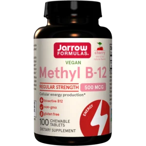 Methyl B-12 100 lozenges to support normal energy-yielding metabolism -Jarrow FORMULAS®