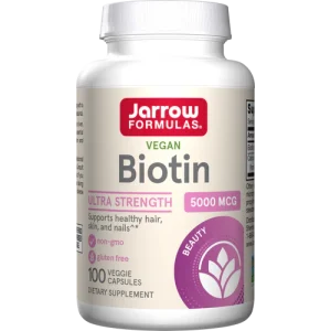 Biotin 100 capsules with D-biotin - Jarrow FORMULAS®