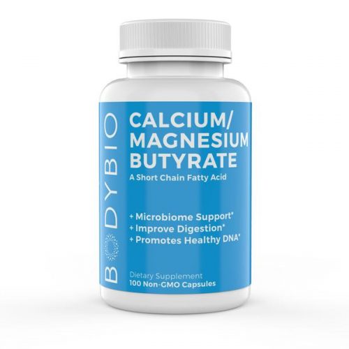 Calcium Magnesium Butyrate, 100 caps - BodyBio