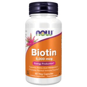 Biotin 60 capsules - now®
