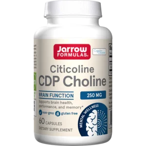 Citicoline, CDP Choline, 250 mg, 60 Capsules - Jarrow Formulas