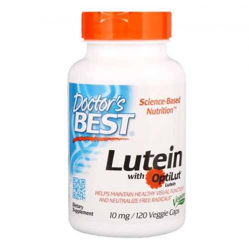 Lutein with OptiLut 10mg, 120 Capsules - Doctor's Best