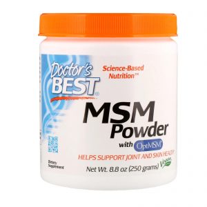 MSM Powder with OptiMSM, 250g - Doctor's Best
