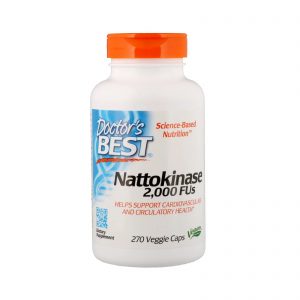 Nattokinase 2000 FUs, 270 Capsules - Doctor's Best