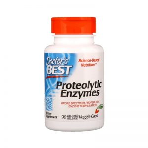 Proteolytic Enzymes, 90 Delayed Release Capsules - Doctor's Best