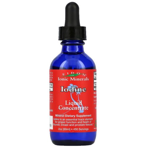 Iodine, Liquid Concentrate, 60ml - Eidon Mineral Supplements