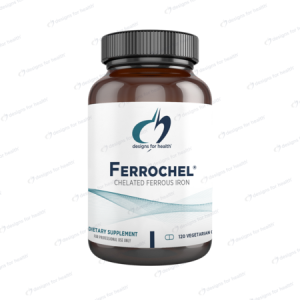 Ferrochel® Iron Chelate - 120 veg caps - Designs for Health